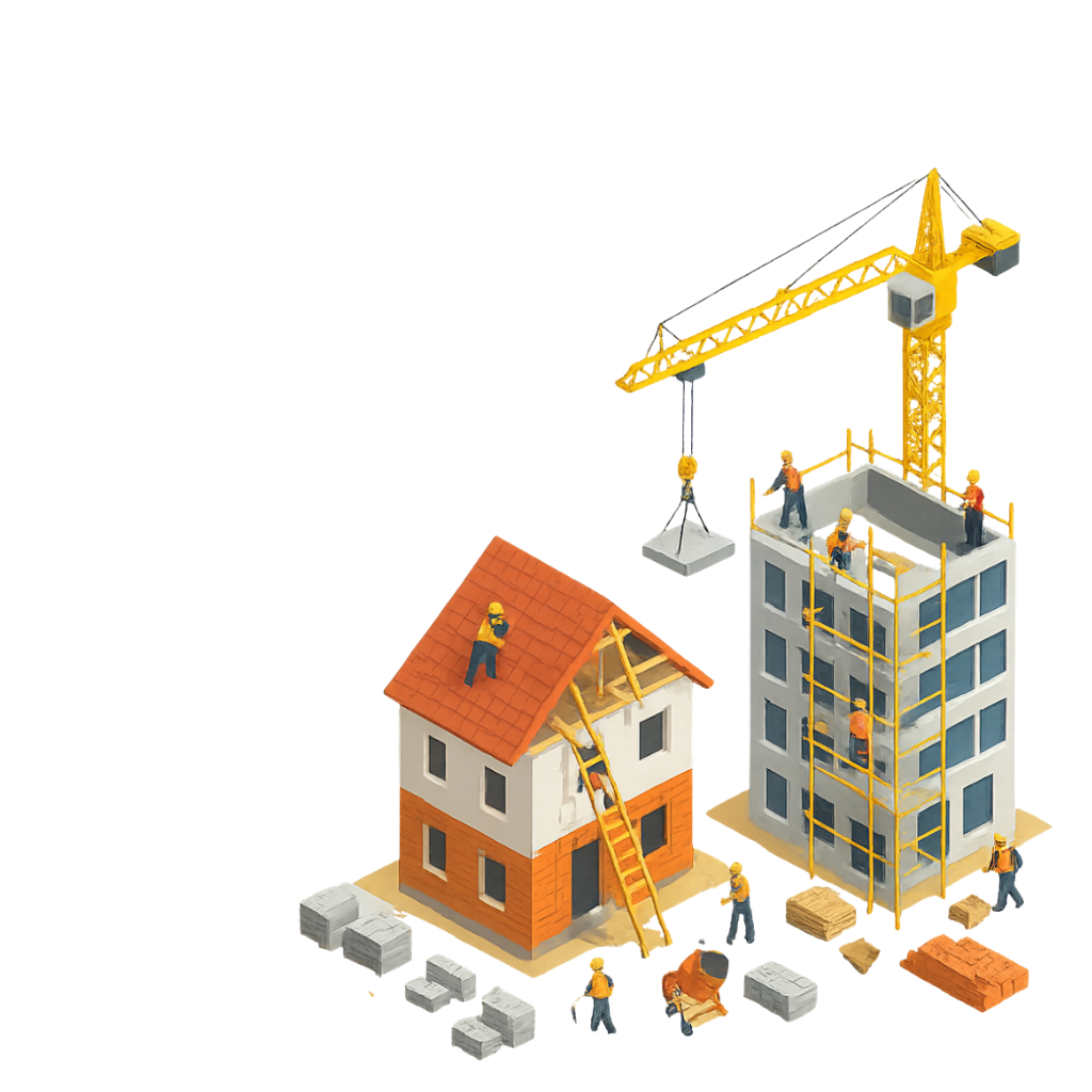 Construção Comercial, Residencial e Industrial